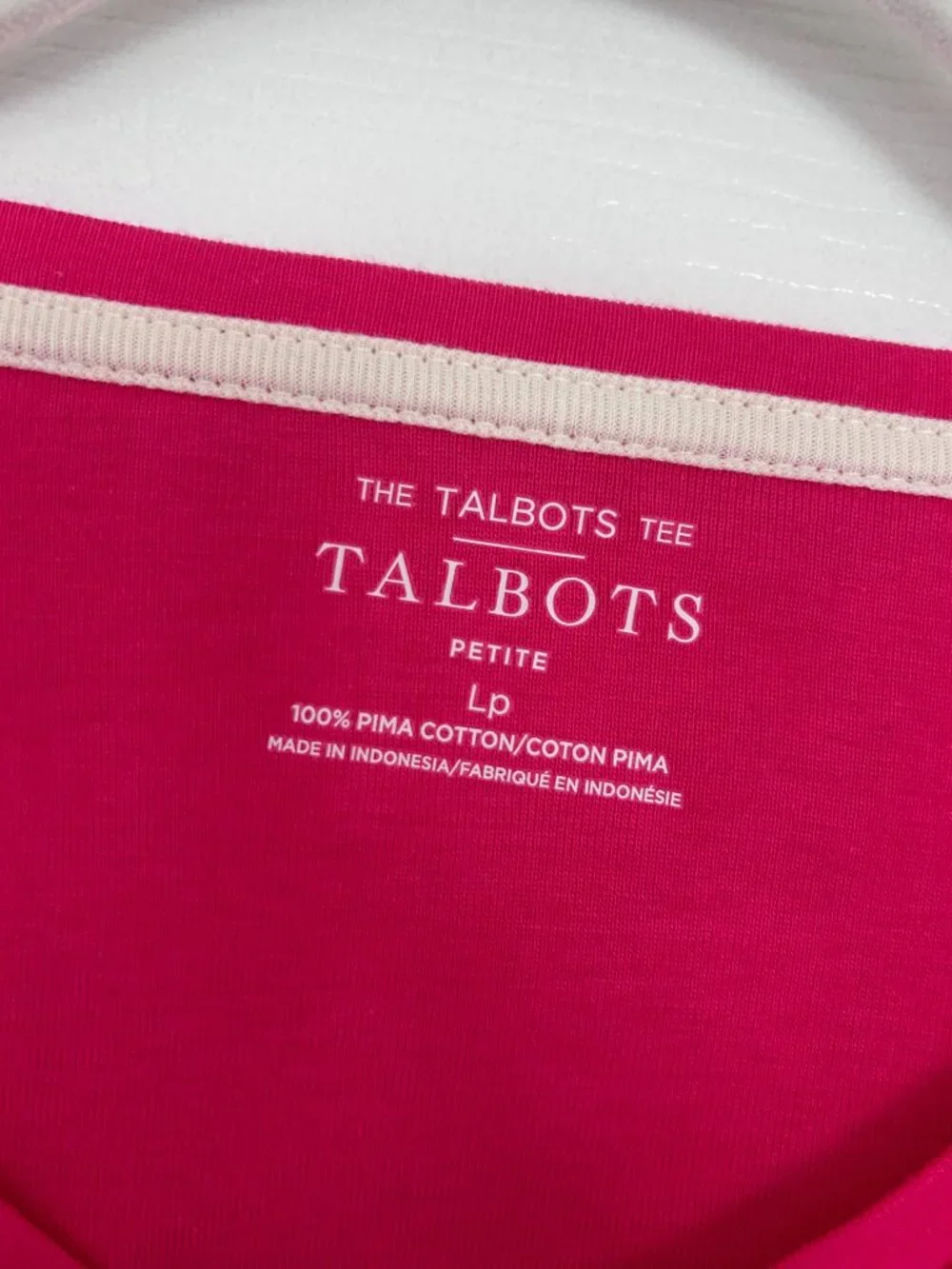 Talbots Pink Top - Picture 2 of 2